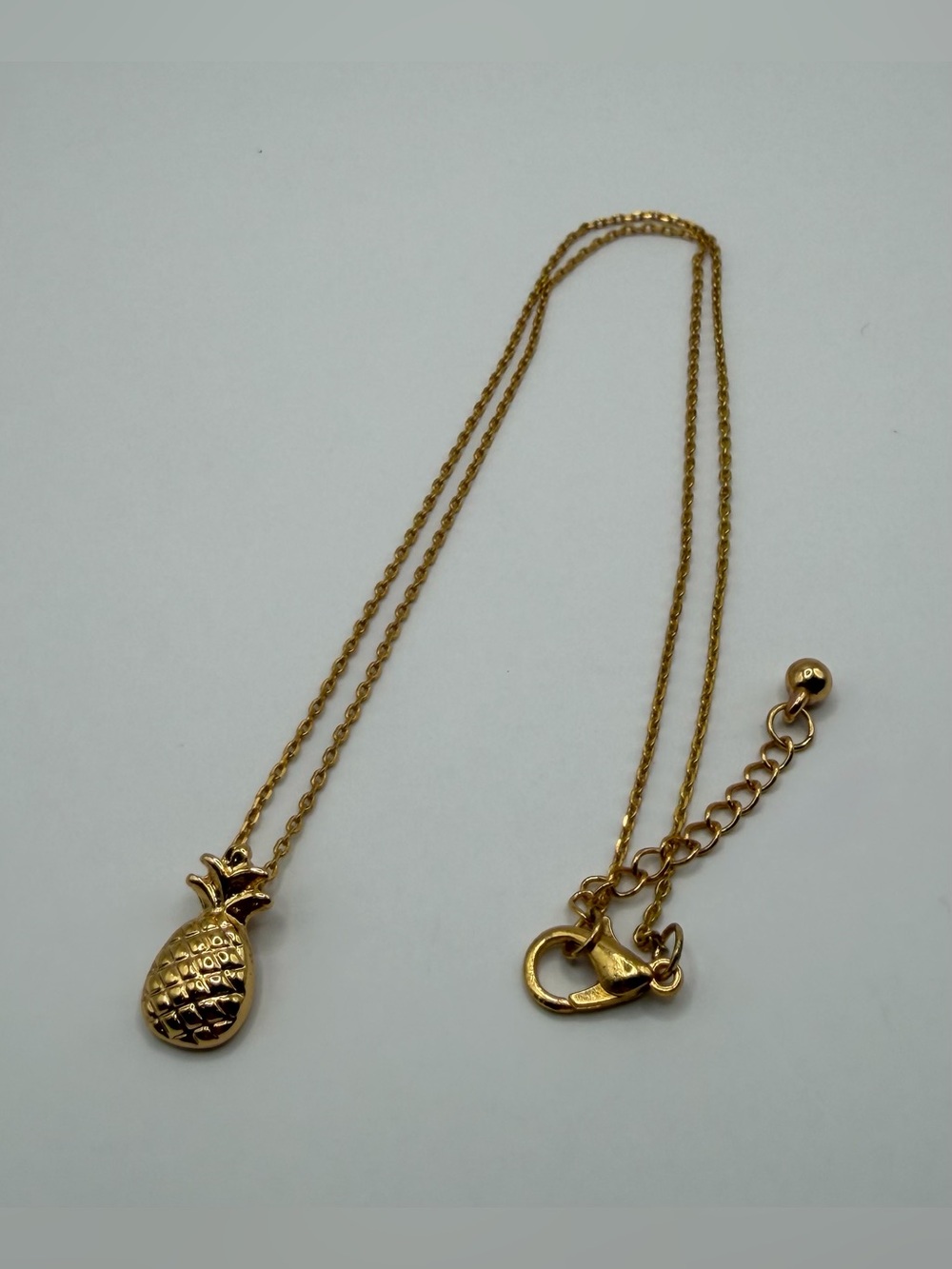 Pineapple Gold Necklace